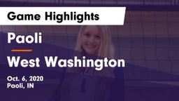 Paoli  vs West Washington Game Highlights - Oct. 6, 2020