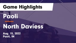 Paoli  vs North Daviess  Game Highlights - Aug. 15, 2022