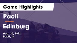 Paoli  vs Edinburg Game Highlights - Aug. 20, 2022