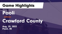 Paoli  vs Crawford County  Game Highlights - Aug. 25, 2022