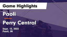 Paoli  vs Perry Central  Game Highlights - Sept. 13, 2022