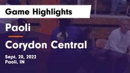 Paoli  vs Corydon Central  Game Highlights - Sept. 20, 2022