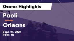 Paoli  vs Orleans  Game Highlights - Sept. 27, 2022