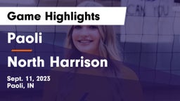 Paoli  vs North Harrison  Game Highlights - Sept. 11, 2023