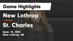 New Lothrop  vs St. Charles Game Highlights - Sept. 10, 2022