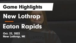 New Lothrop  vs Eaton Rapids  Game Highlights - Oct. 22, 2022
