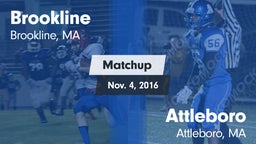 Matchup: Brookline High vs. Attleboro  2016
