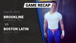 Recap: Brookline  vs. Boston Latin  2014