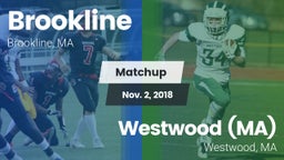 Matchup: Brookline High vs. Westwood (MA)  2018