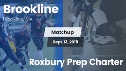 Matchup: Brookline High vs. Roxbury Prep Charter 2019