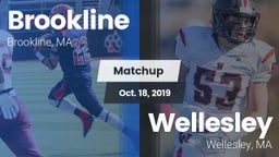 Matchup: Brookline High vs. Wellesley  2019
