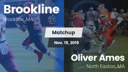 Matchup: Brookline High vs. Oliver Ames  2019