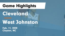 Cleveland  vs West Johnston  Game Highlights - Feb. 11, 2020