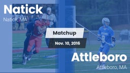 Matchup: Natick  vs. Attleboro  2016