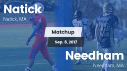 Matchup: Natick  vs. Needham  2017