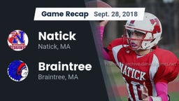 Recap: Natick  vs. Braintree  2018