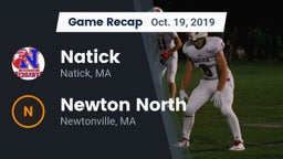 Recap: Natick  vs. Newton North  2019