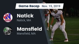 Recap: Natick  vs. Mansfield  2019