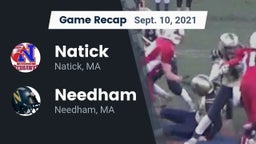 Recap: Natick  vs. Needham  2021
