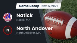 Recap: Natick  vs. North Andover  2021