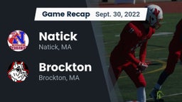 Recap: Natick  vs. Brockton  2022