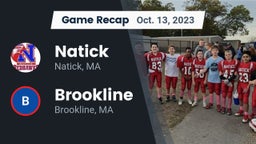 Recap: Natick  vs. Brookline  2023