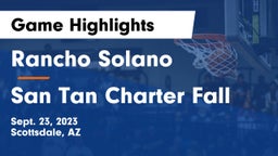 Rancho Solano  vs San Tan Charter Fall Game Highlights - Sept. 23, 2023