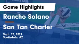 Rancho Solano  vs San Tan Charter Game Highlights - Sept. 23, 2021
