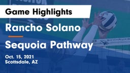 Rancho Solano  vs Sequoia Pathway Game Highlights - Oct. 15, 2021