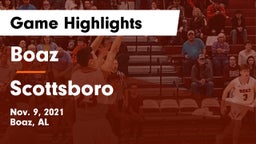 Boaz  vs Scottsboro  Game Highlights - Nov. 9, 2021