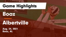 Boaz  vs Albertville  Game Highlights - Aug. 24, 2021