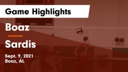 Boaz  vs Sardis Game Highlights - Sept. 9, 2021