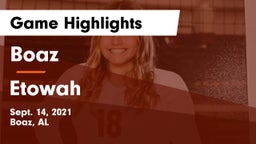 Boaz  vs Etowah Game Highlights - Sept. 14, 2021