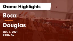 Boaz  vs Douglas  Game Highlights - Oct. 7, 2021