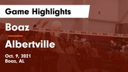 Boaz  vs Albertville  Game Highlights - Oct. 9, 2021