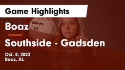 Boaz  vs Southside  - Gadsden Game Highlights - Oct. 8, 2022