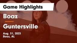 Boaz  vs Guntersville  Game Highlights - Aug. 31, 2023