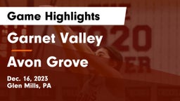 Garnet Valley  vs Avon Grove  Game Highlights - Dec. 16, 2023