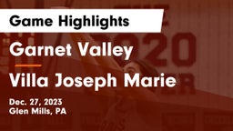 Garnet Valley  vs Villa Joseph Marie Game Highlights - Dec. 27, 2023