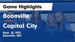 Boonville  vs Capital City   Game Highlights - Sept. 10, 2022