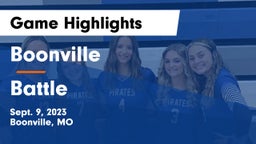 Boonville  vs Battle  Game Highlights - Sept. 9, 2023