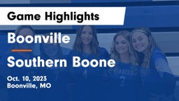 Boonville  vs Southern Boone  Game Highlights - Oct. 10, 2023