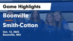 Boonville  vs Smith-Cotton  Game Highlights - Oct. 12, 2023