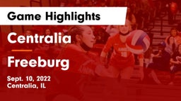 Centralia  vs Freeburg Game Highlights - Sept. 10, 2022