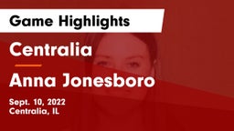 Centralia  vs Anna Jonesboro Game Highlights - Sept. 10, 2022