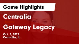 Centralia  vs Gateway Legacy Game Highlights - Oct. 7, 2022