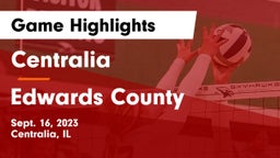 Centralia  vs Edwards County  Game Highlights - Sept. 16, 2023