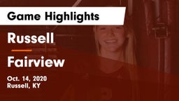Russell  vs Fairview  Game Highlights - Oct. 14, 2020