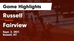 Russell  vs Fairview  Game Highlights - Sept. 2, 2021