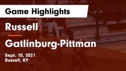 Russell  vs Gatlinburg-Pittman  Game Highlights - Sept. 10, 2021
